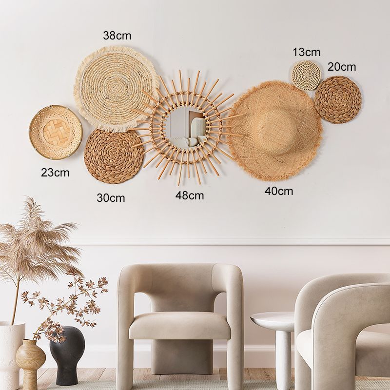 Elegant Wall Decoration made of Natural Materials | Thrascher