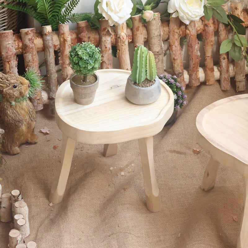Elegant Wood Side Table | Thrascher