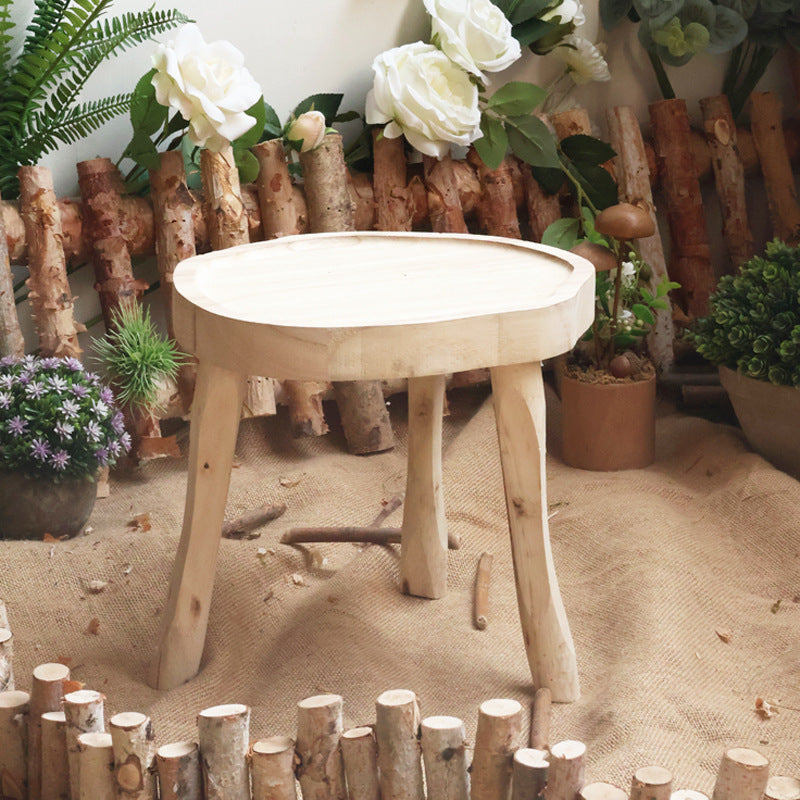 Elegant Wood Side Table | Thrascher