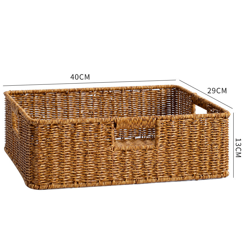 Elegant Woven Storage Basket | Thrascher