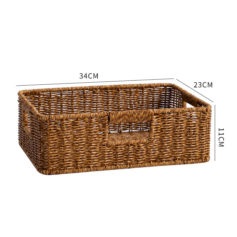 Elegant Woven Storage Basket | Thrascher