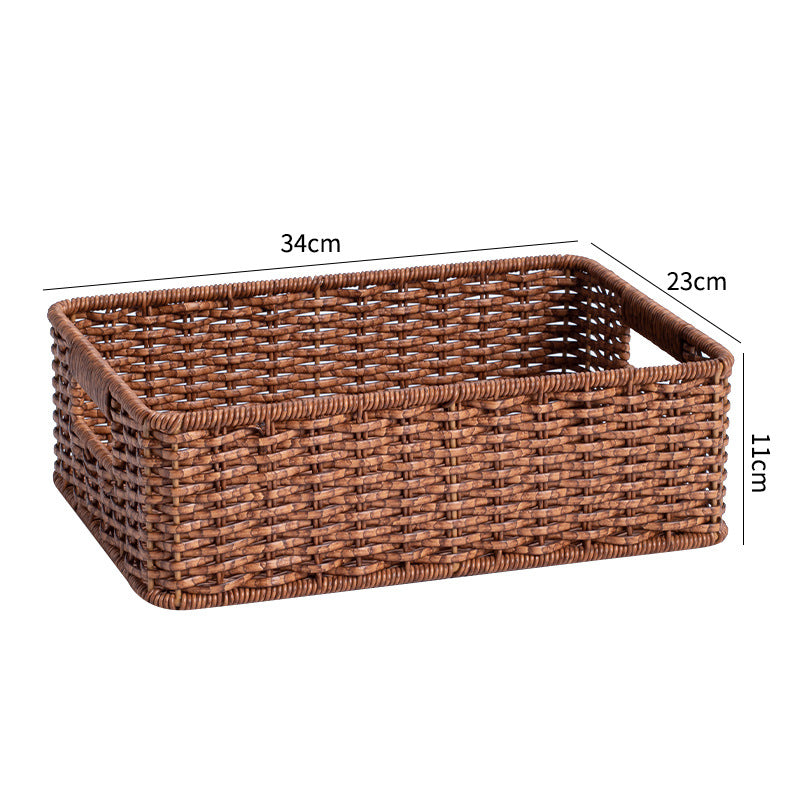 Elegant Woven Storage Basket | Thrascher