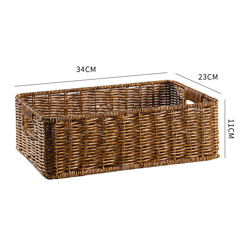 Elegant Woven Storage Basket | Thrascher