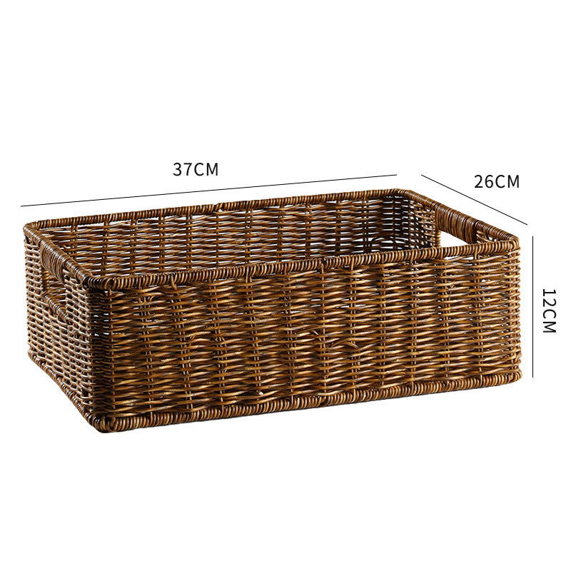 Elegant Woven Storage Basket | Thrascher