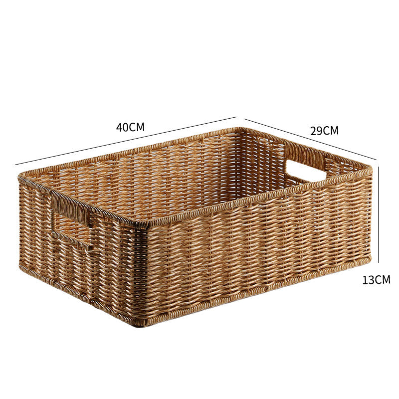 Elegant Woven Storage Basket | Thrascher