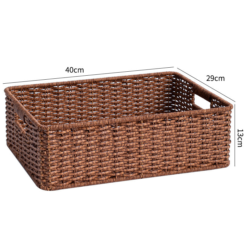 Elegant Woven Storage Basket | Thrascher