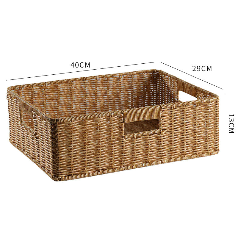Elegant Woven Storage Basket | Thrascher