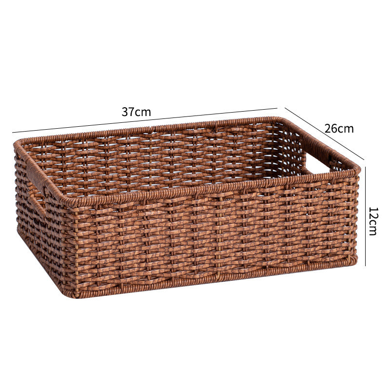 Elegant Woven Storage Basket | Thrascher
