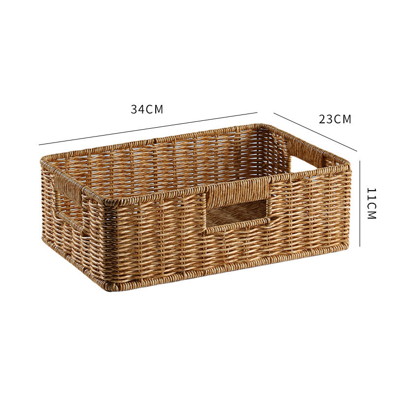 Elegant Woven Storage Basket | Thrascher