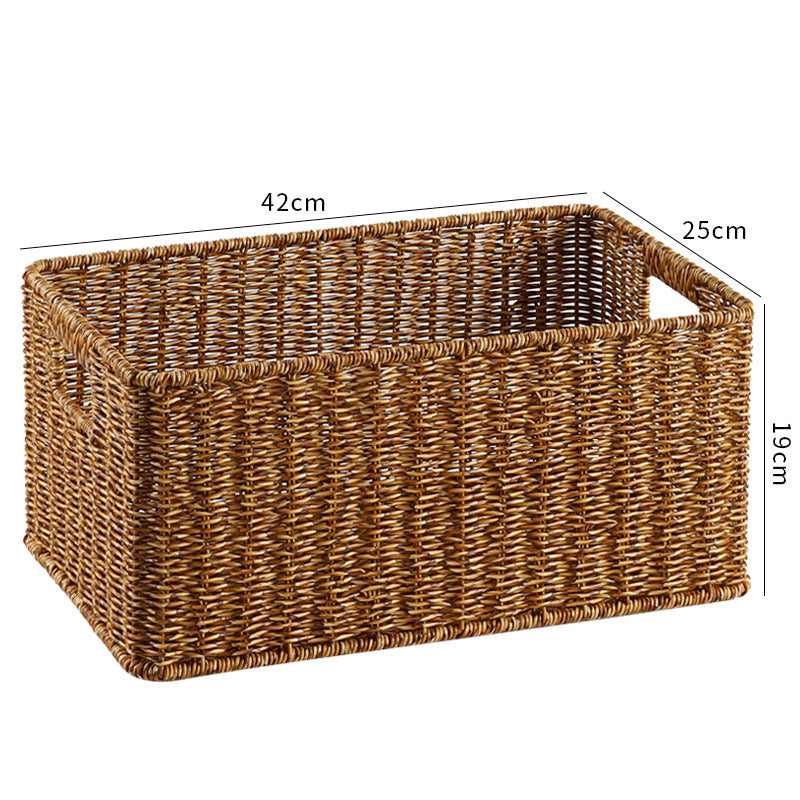 Elegant Woven Storage Basket | Thrascher