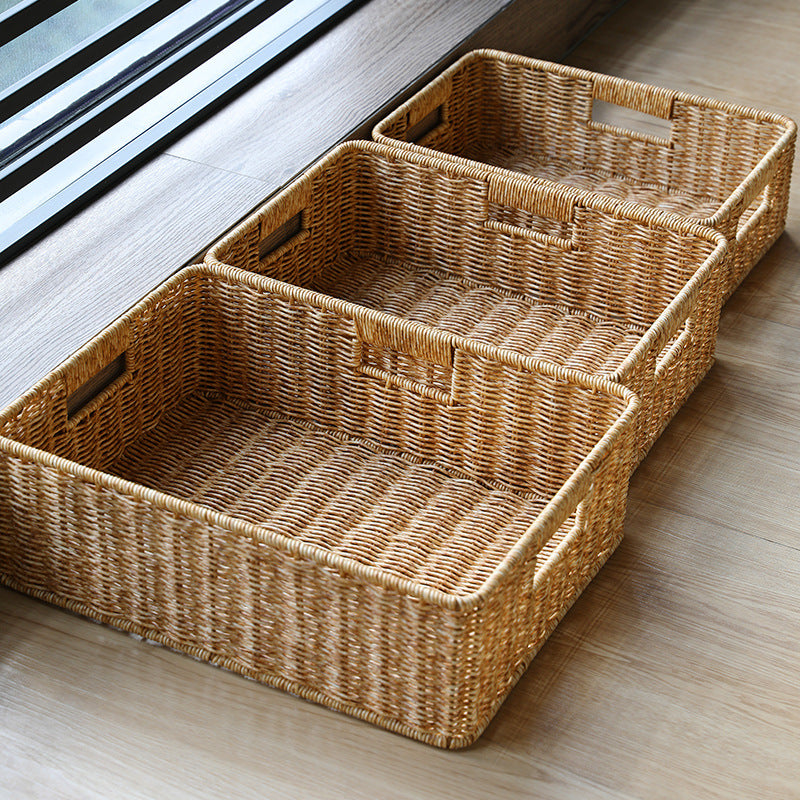 Elegant Woven Storage Basket | Thrascher