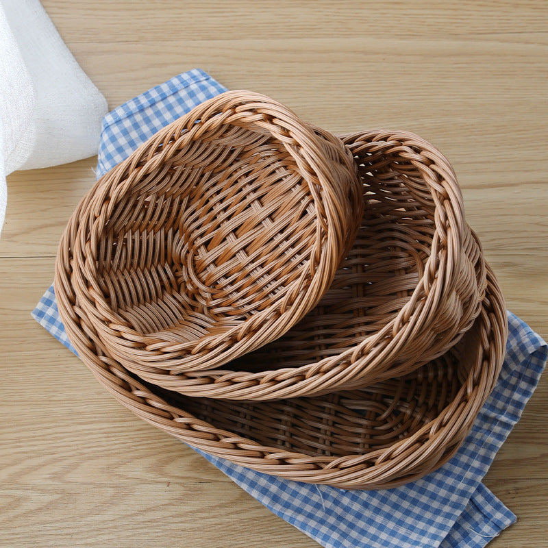 Elegant Woven Storage Bowl | Thrascher