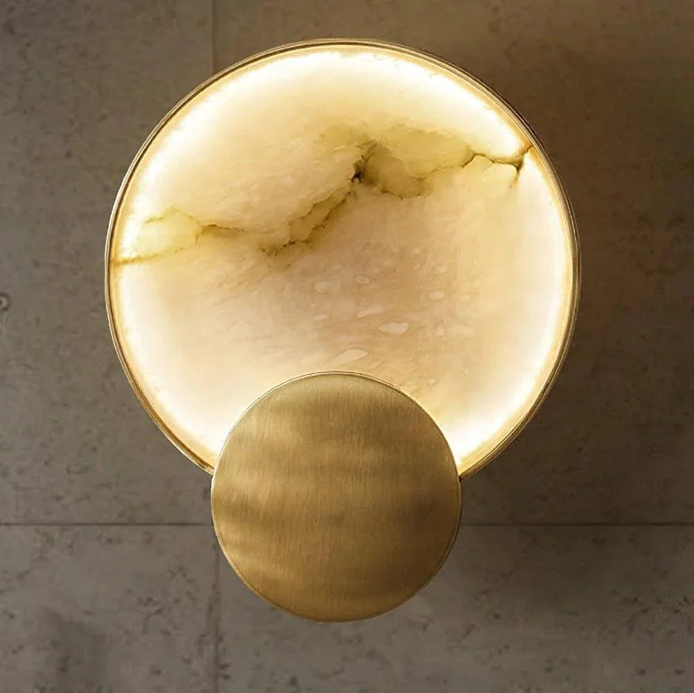 Elleno Alabaster Wall Lamp