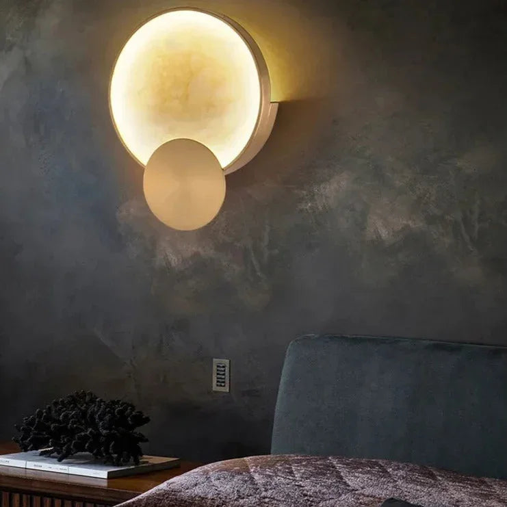 Elleno Alabaster Wall Lamp