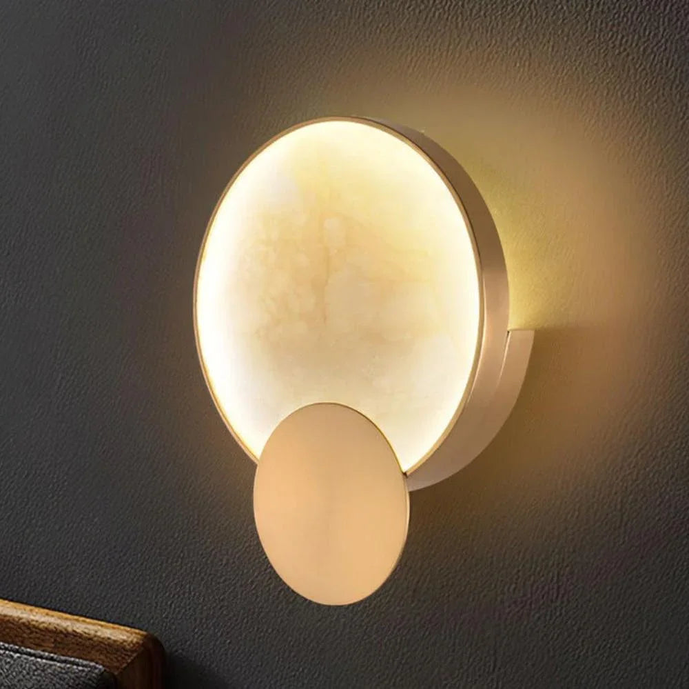 Elleno Alabaster Wall Lamp