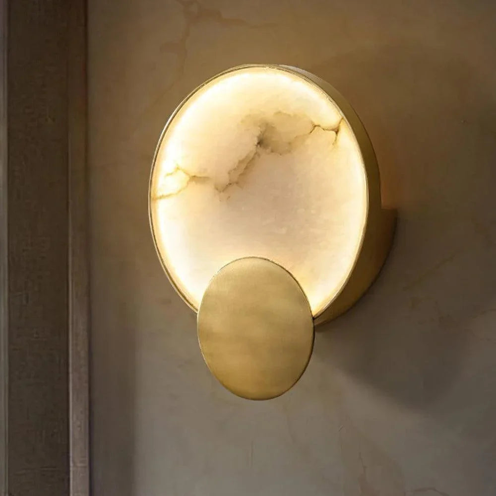 Elleno Alabaster Wall Lamp