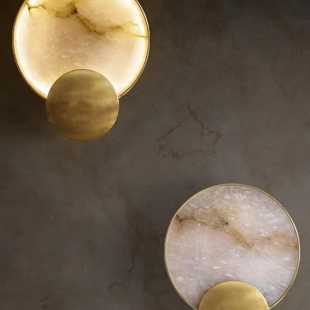 Elleno Alabaster Wall Lamp