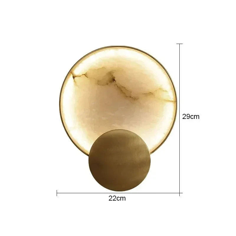 Elleno Alabaster Wall Lamp