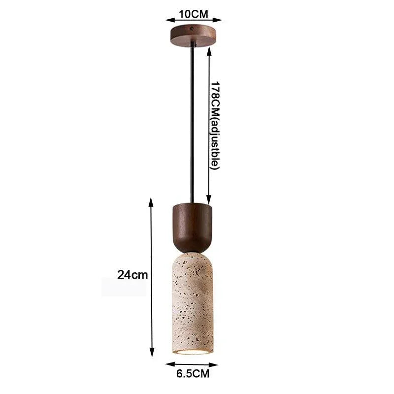 Eltella Travertine Pendant Lamp