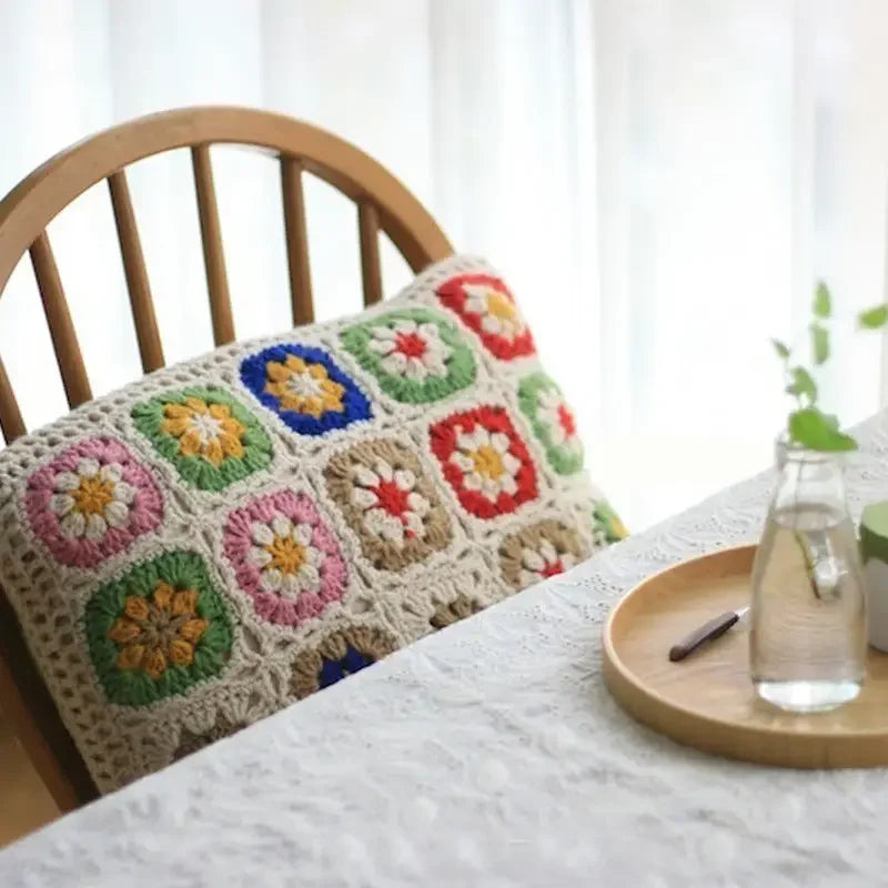 Embosa Crochet Pillow Case - Iron