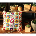 Embosa Crochet Pillow Case - Iron
