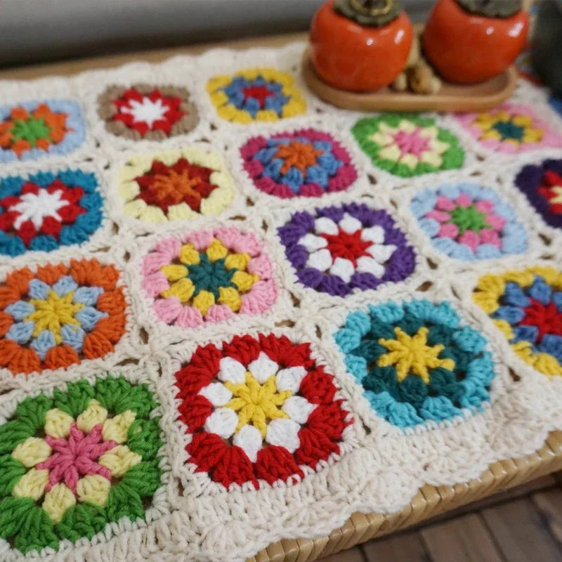 Embosa Crochet Throw Blanket