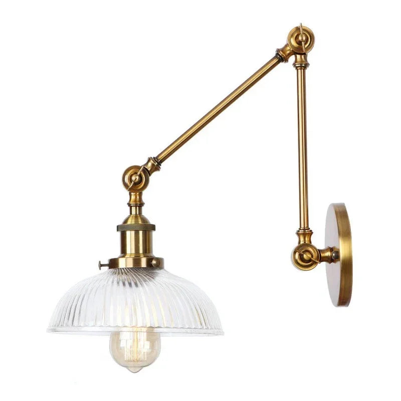 Emndola Glass Adjustable Wall Lamp