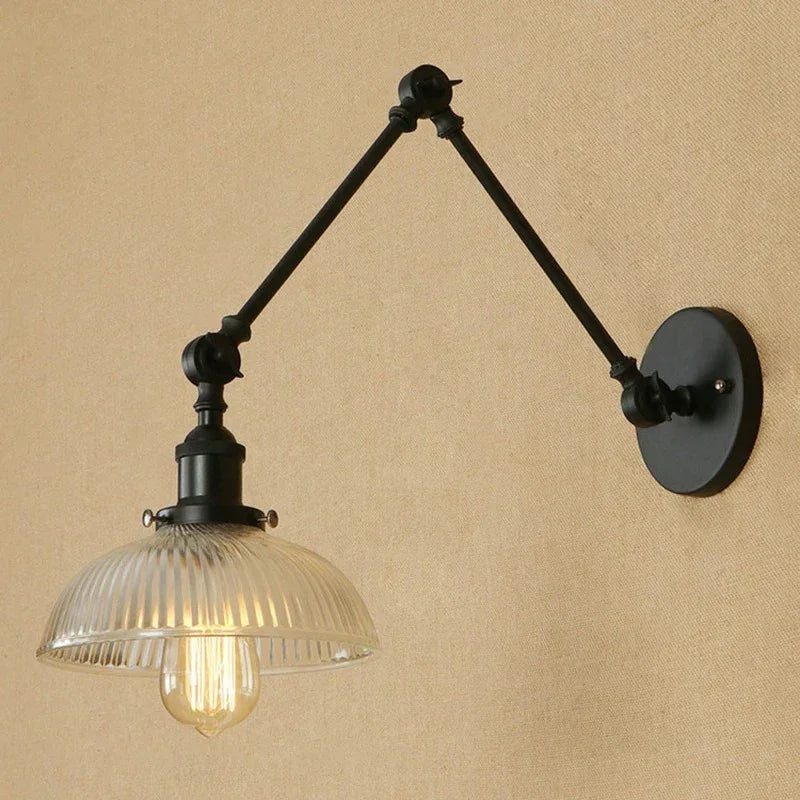 Emndola Glass Adjustable Wall Lamp