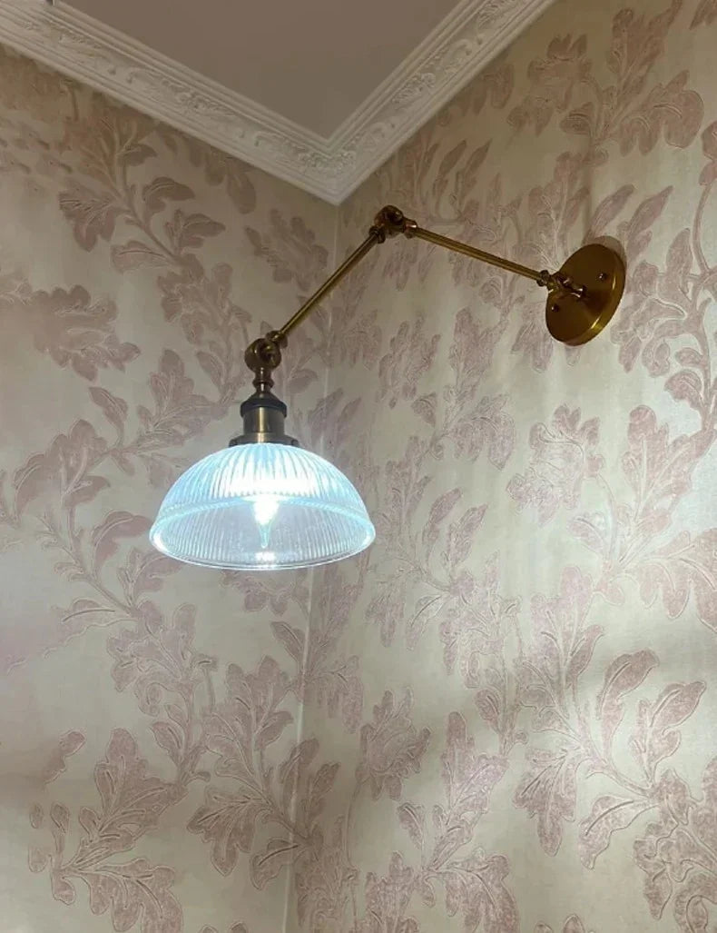 Emndola Glass Adjustable Wall Lamp