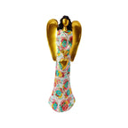 Engel Statue with Flower Pattern | Thrascher