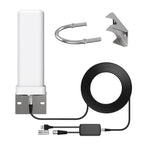 Extra Range 360° Outdoor HDTV Antenna with Signal Amplifier, UHF/VHF, view 3