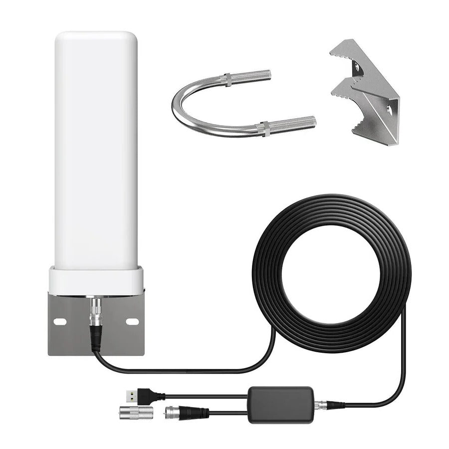 Extra Range 360° Outdoor HDTV Antenna with Signal Amplifier, UHF/VHF, view 3