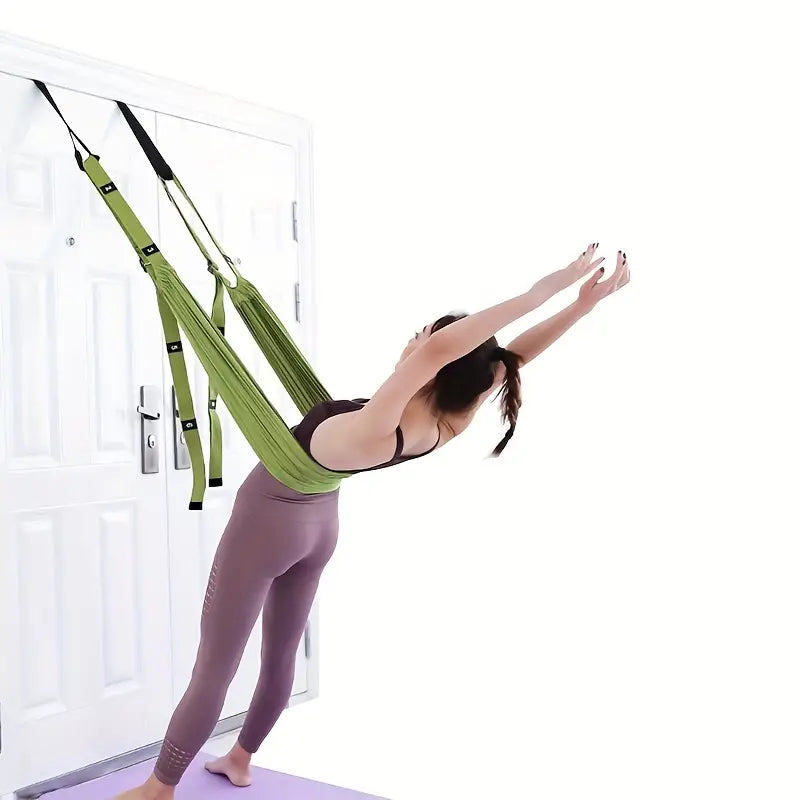 Yoga Rope for Back and Core Stretching, Flexibility and Strength Exercises