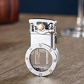 Dual Flame Metal Lighter, 42x15x72mm