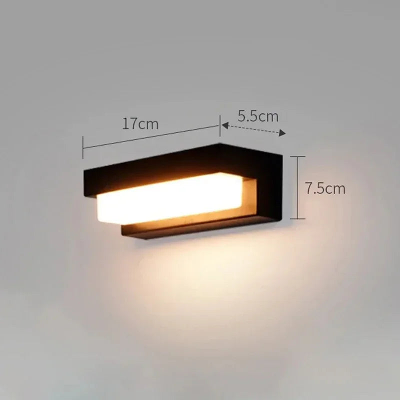 Falfando Solar Outdoor Wall Lamp