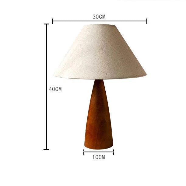 Falfeno Solid Wood Table Lamp