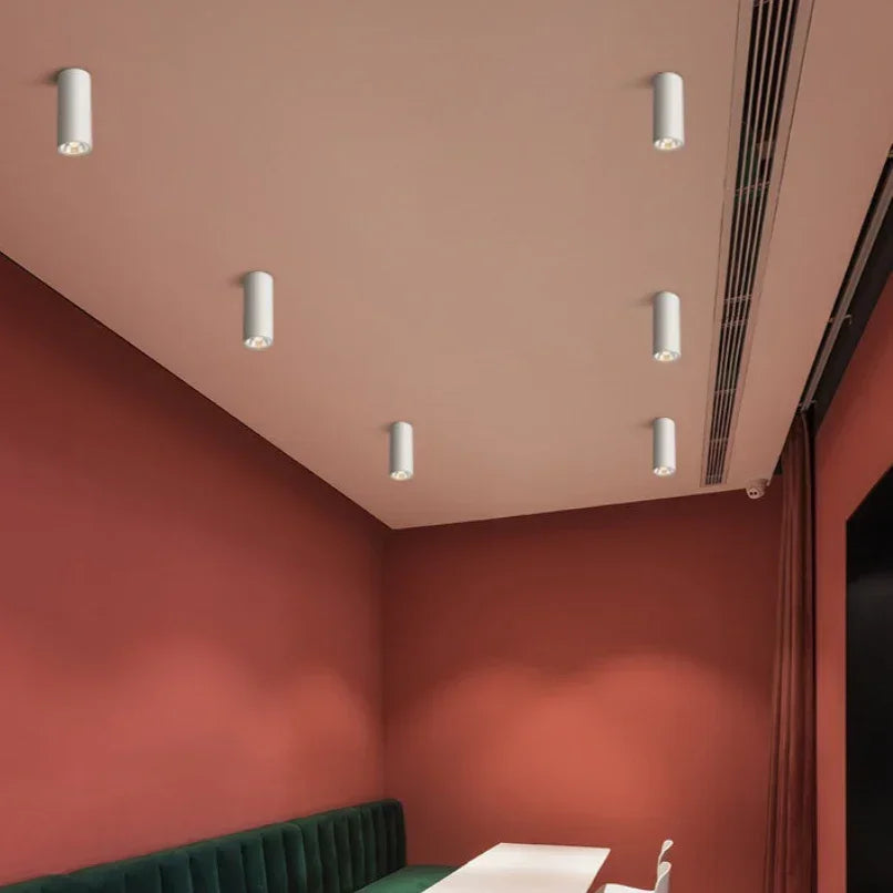 Falndola Black LED Surface Mounted Downlight