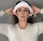 Portable Hair Bonnet Dryer Cap and Mesh Net Plopping Cap