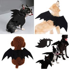 Felt Halloween Dog Costume with Bat Wings, Adjustable Straps, view 3