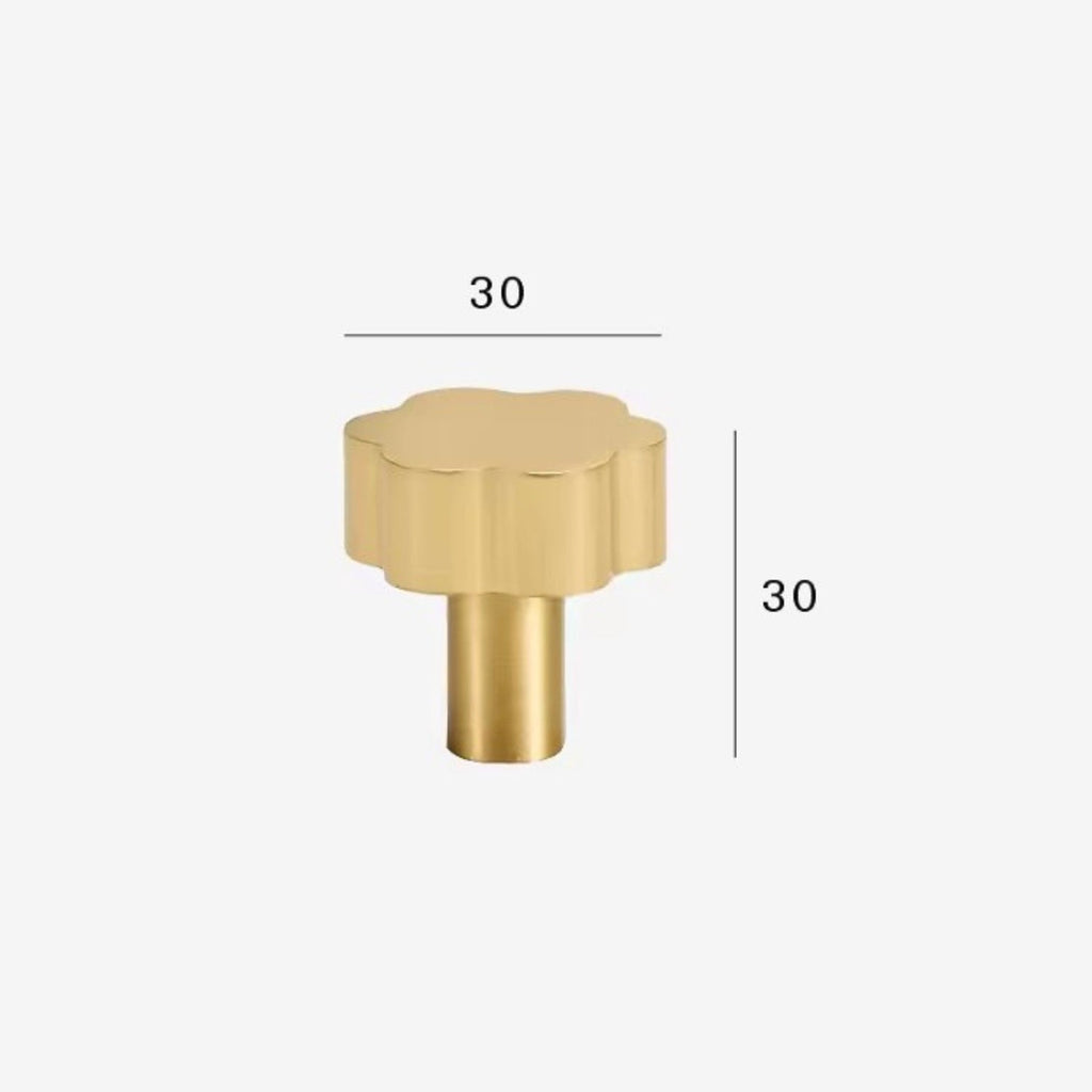 Fennora Brass Cabinet Knob