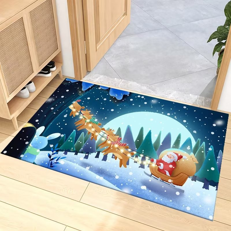 Festive Christmas Entrance Mat | Thrascher