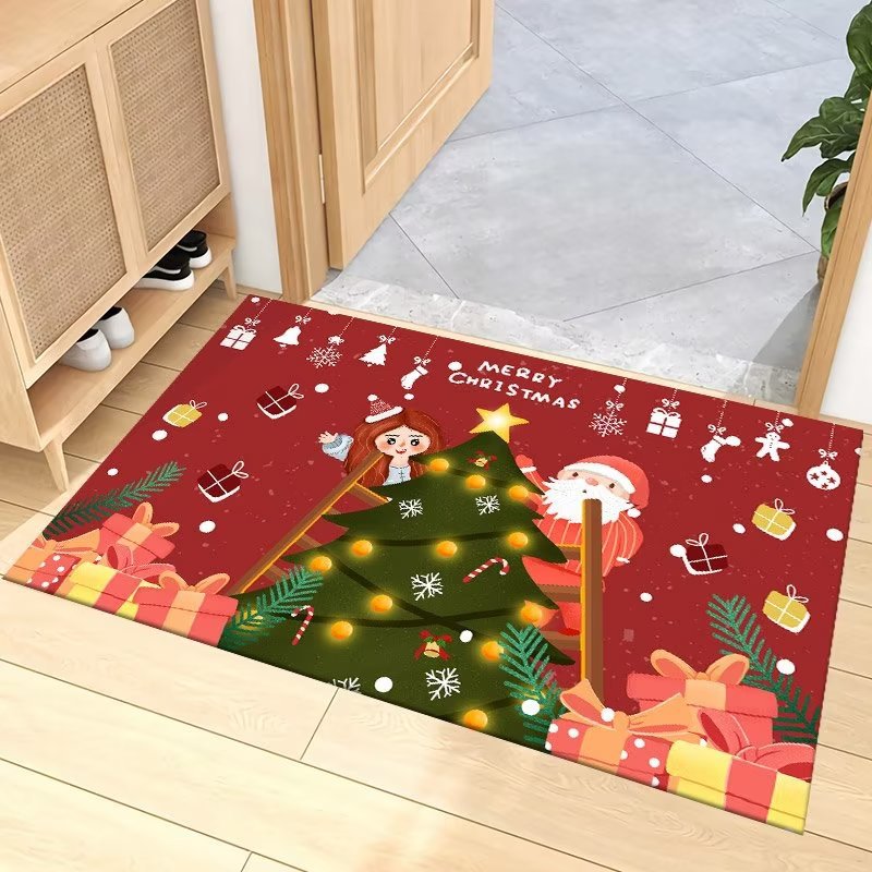 Festive Christmas Entrance Mat | Thrascher