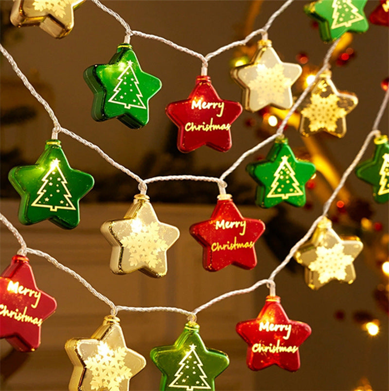 Festive Glitter Orb Ball LED String Lights | Thrascher