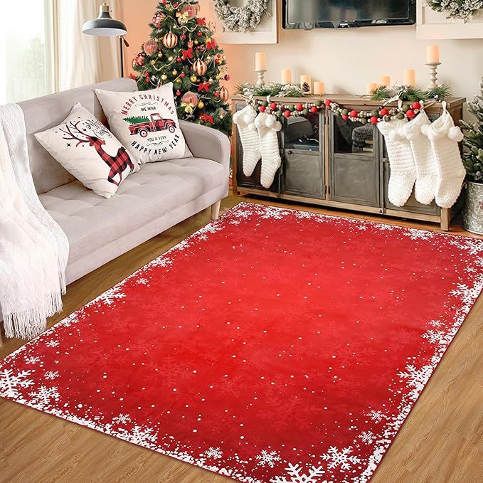 Festive Holiday Area Rug | Thrascher
