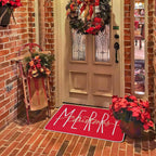 Festive Holiday Door Mat | Thrascher