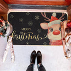 Festive Holiday Door Mat | Thrascher