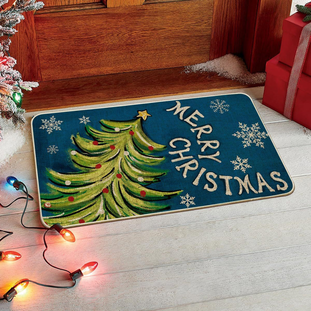 Festive Holiday Door Mat | Thrascher