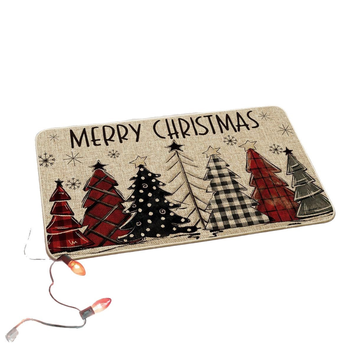 Festive Holiday Door Mat | Thrascher