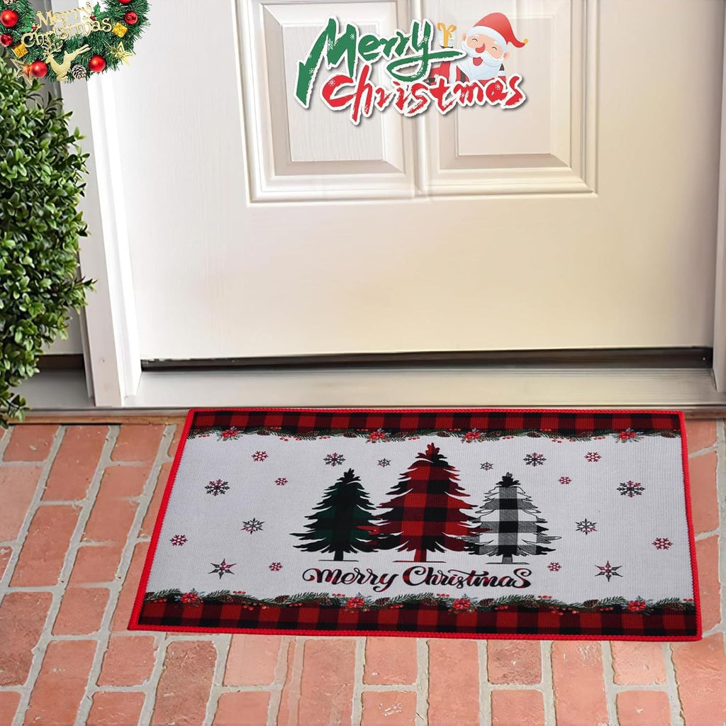 Festive Holiday Door Mat | Thrascher