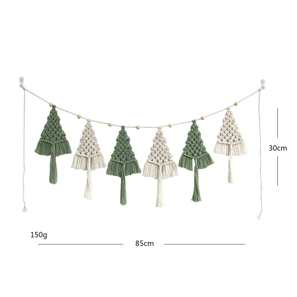 Festive Macrame Garland | Thrascher